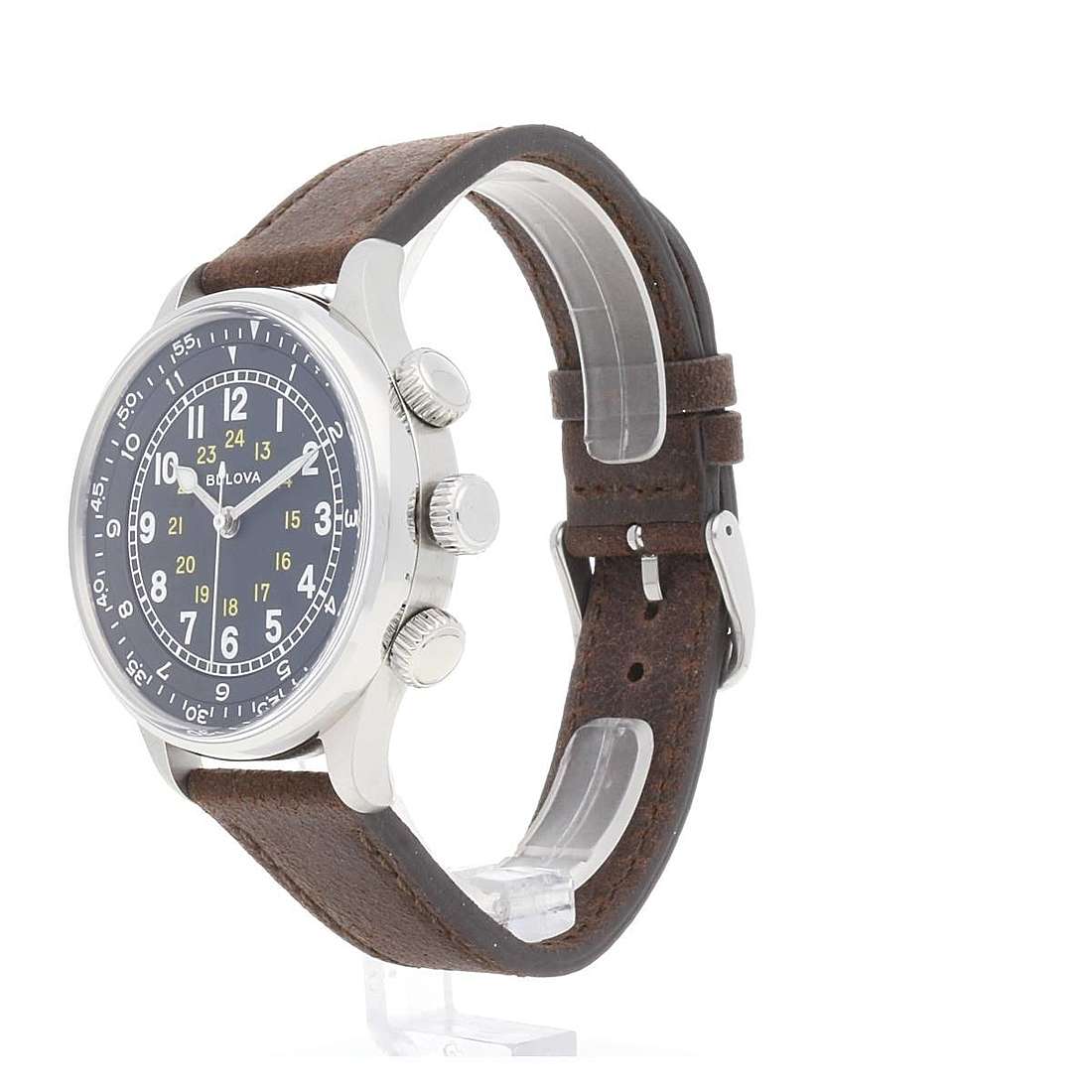 Uhren mann Bulova nur Zeit Military Vintage mod. 96A245 | GioiaPura | Mechanische Uhren