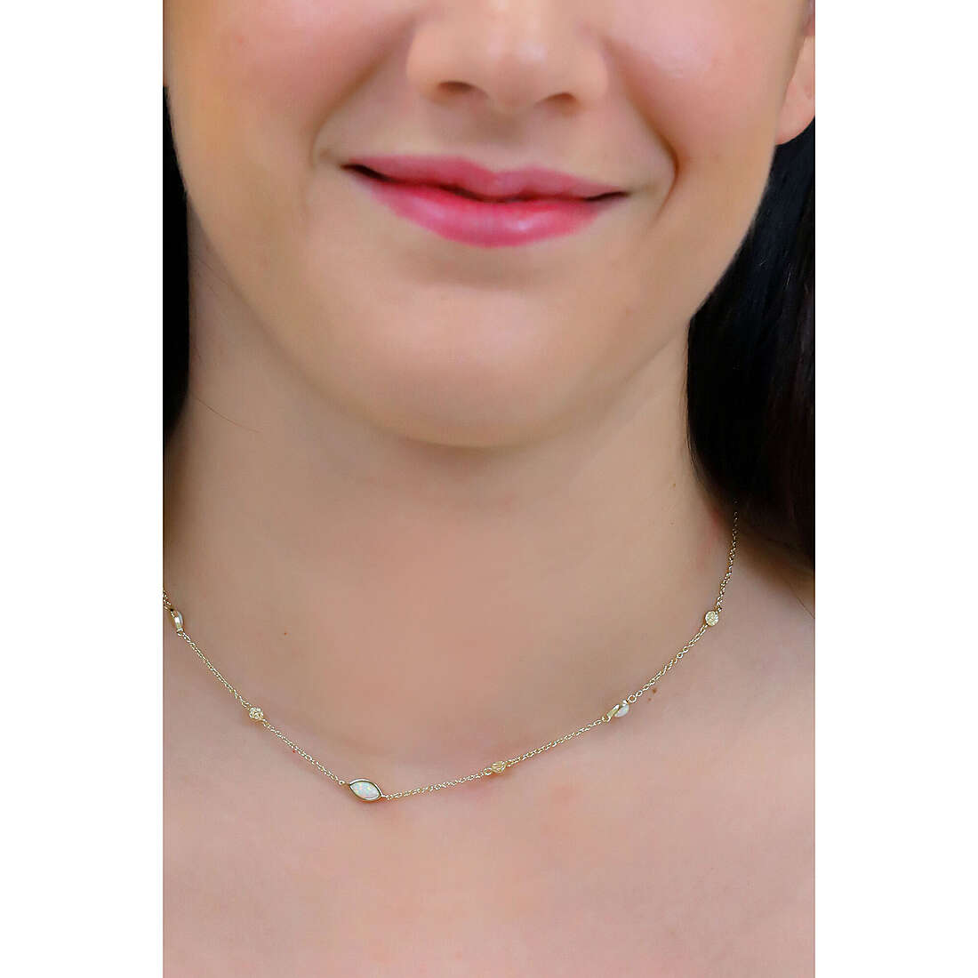 Ania Haie Halsketten Mineral Glow frau N014-04G Ich trage