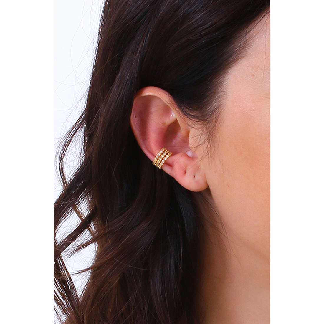 Rebecca Ohrringen Golden ear frau SGEOOB08 photo wearing