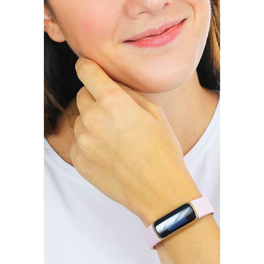 Fitbit Smartwatches Luxe frau FB422GLPK Ich trage