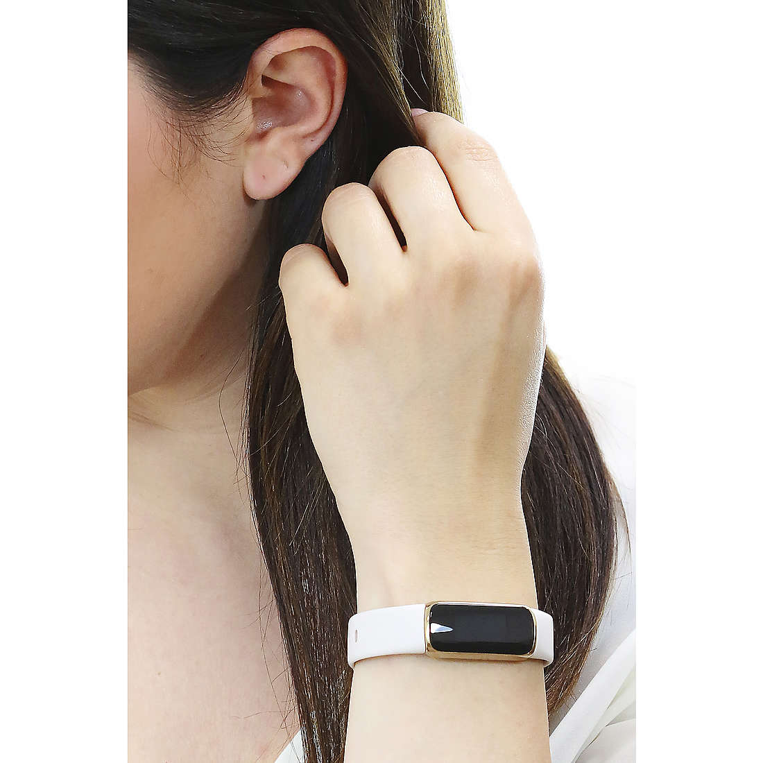 Fitbit Smartwatches Luxe frau FB422GLWT Ich trage