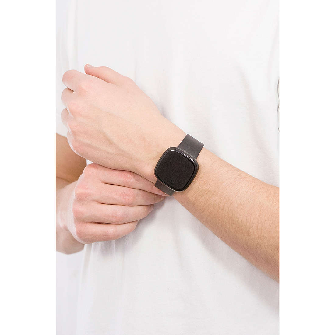 Fitbit Smartwatches Versa mann FB511BKBK Ich trage