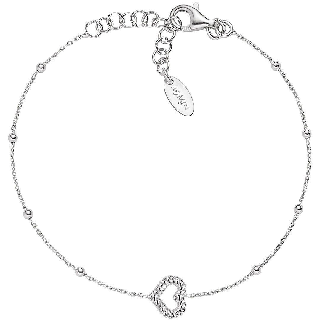 Armband Charms/Beads frau Silber 925 Schmuck Amen Coccole BRGOCUB3