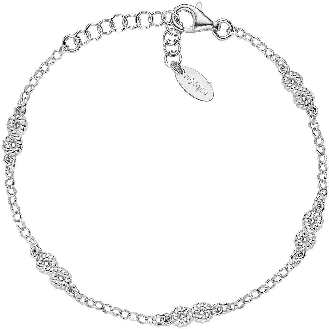 Armband Charms/Beads frau Silber 925 Schmuck Amen Coccole BRGOINB1