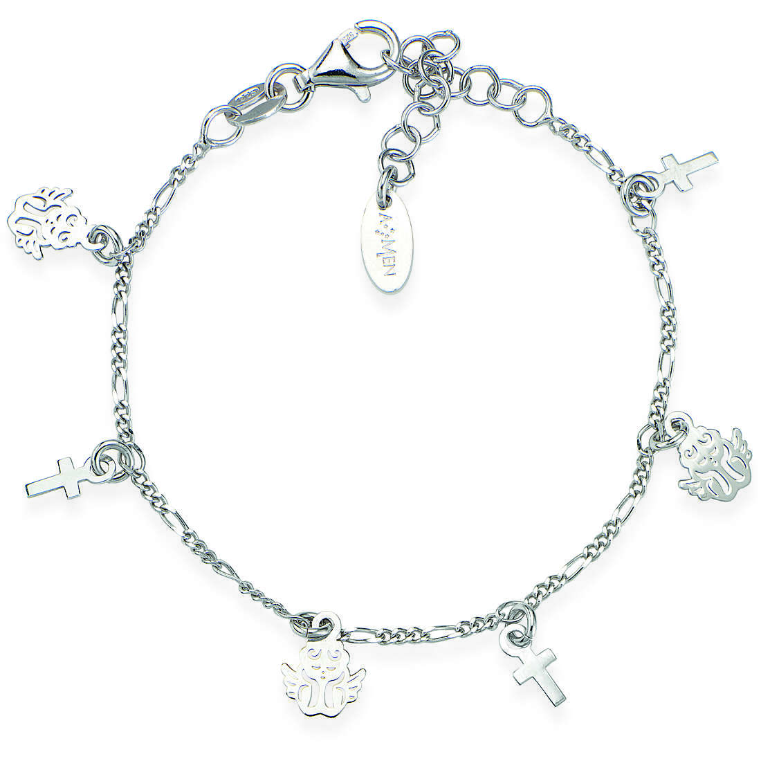 Armband Charms/Beads frau Silber 925 Schmuck Amen Junior BBACR