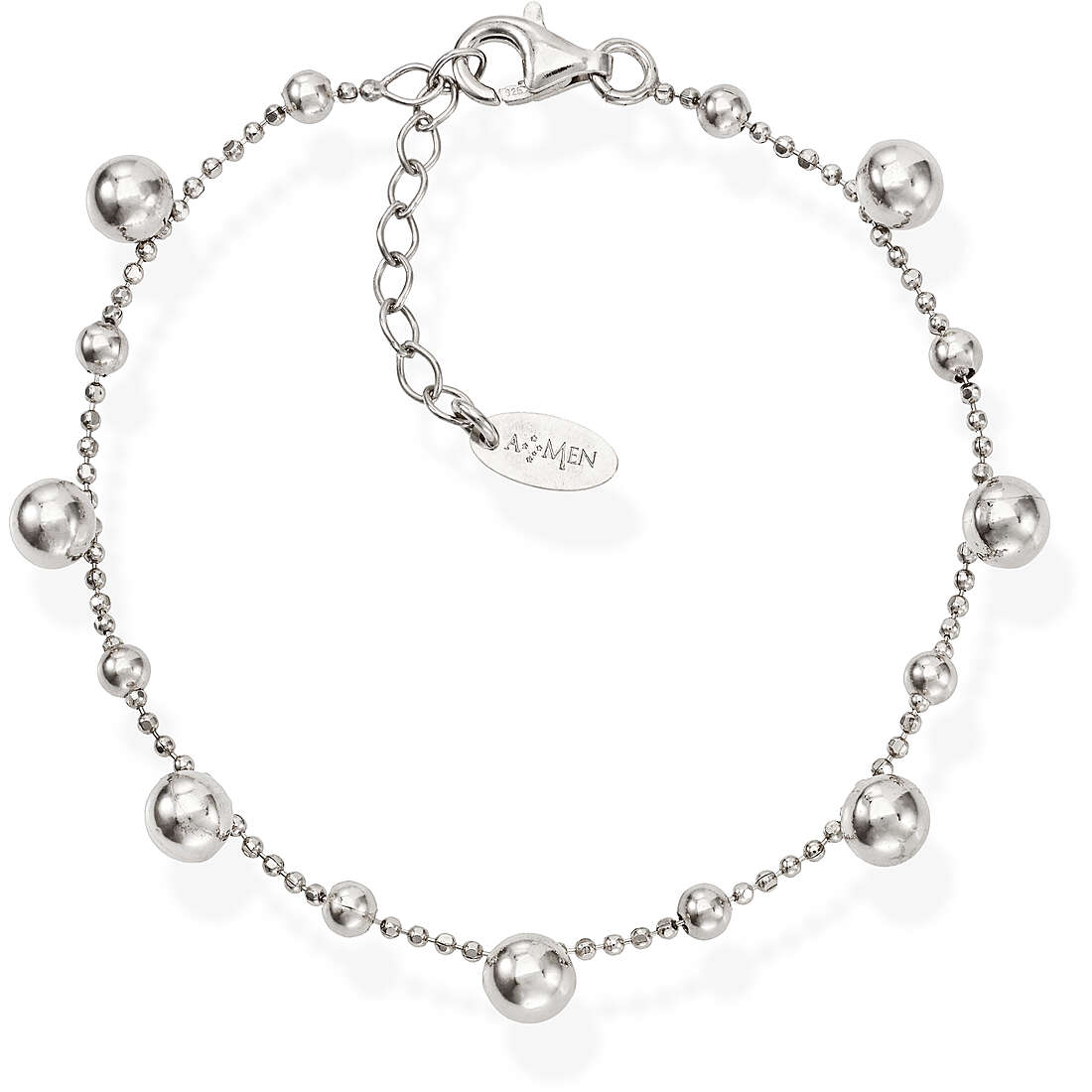 Armband Charms/Beads frau Silber 925 Schmuck Amen Romance BRPAMB3