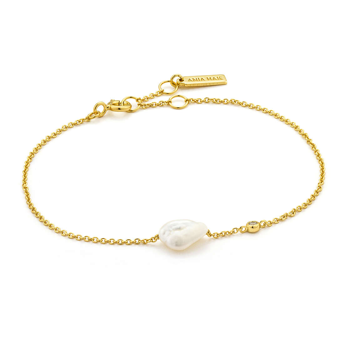 Armband Charms/Beads frau Silber 925 Schmuck Ania Haie Pearl Of Wisdom B019-01G