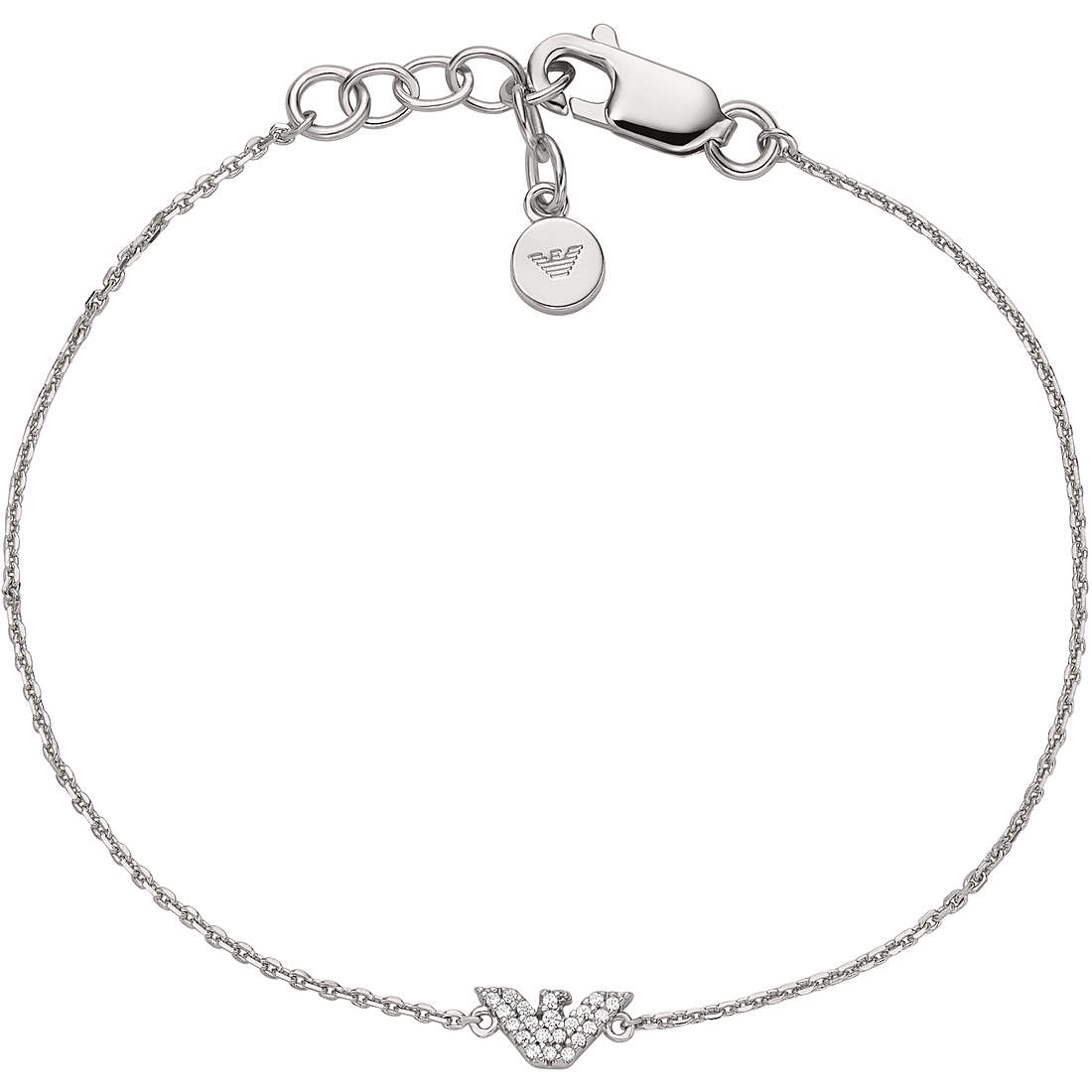 Armband Charms/Beads frau Silber 925 Schmuck Emporio Armani EG3480040