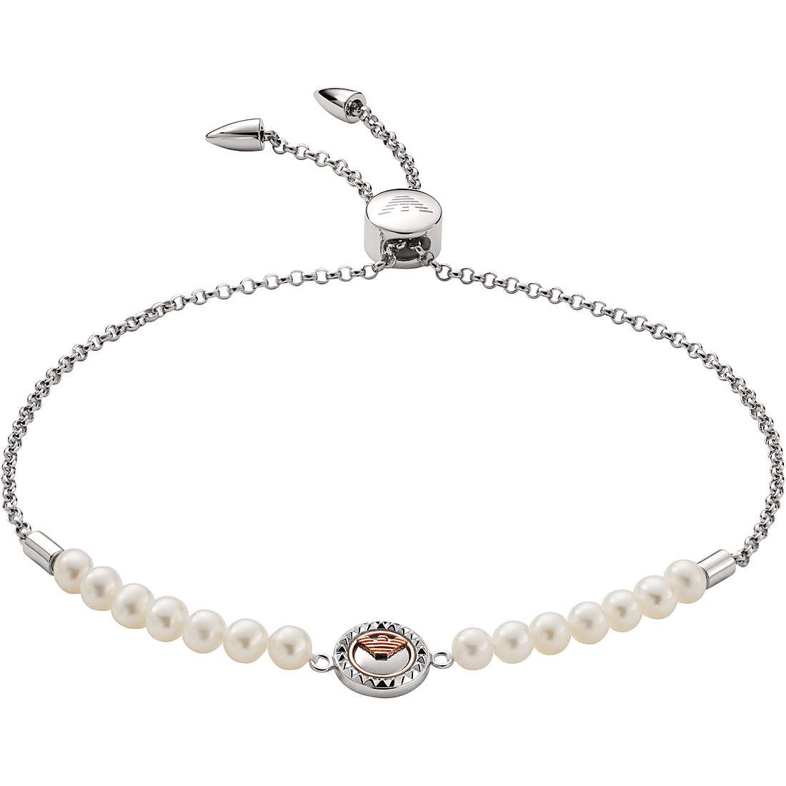 Armband Charms/Beads frau Silber 925 Schmuck Emporio Armani Essential EG3468040