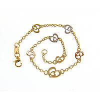 Armband frau Charms/Beads 18 kt Gold Schmuck GioiaPura Oro 750 GP-S230474