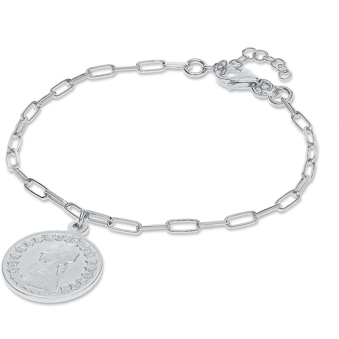 Armband frau Charms/Beads Silber 925 Schmuck GioiaPura GYBARW0707-S