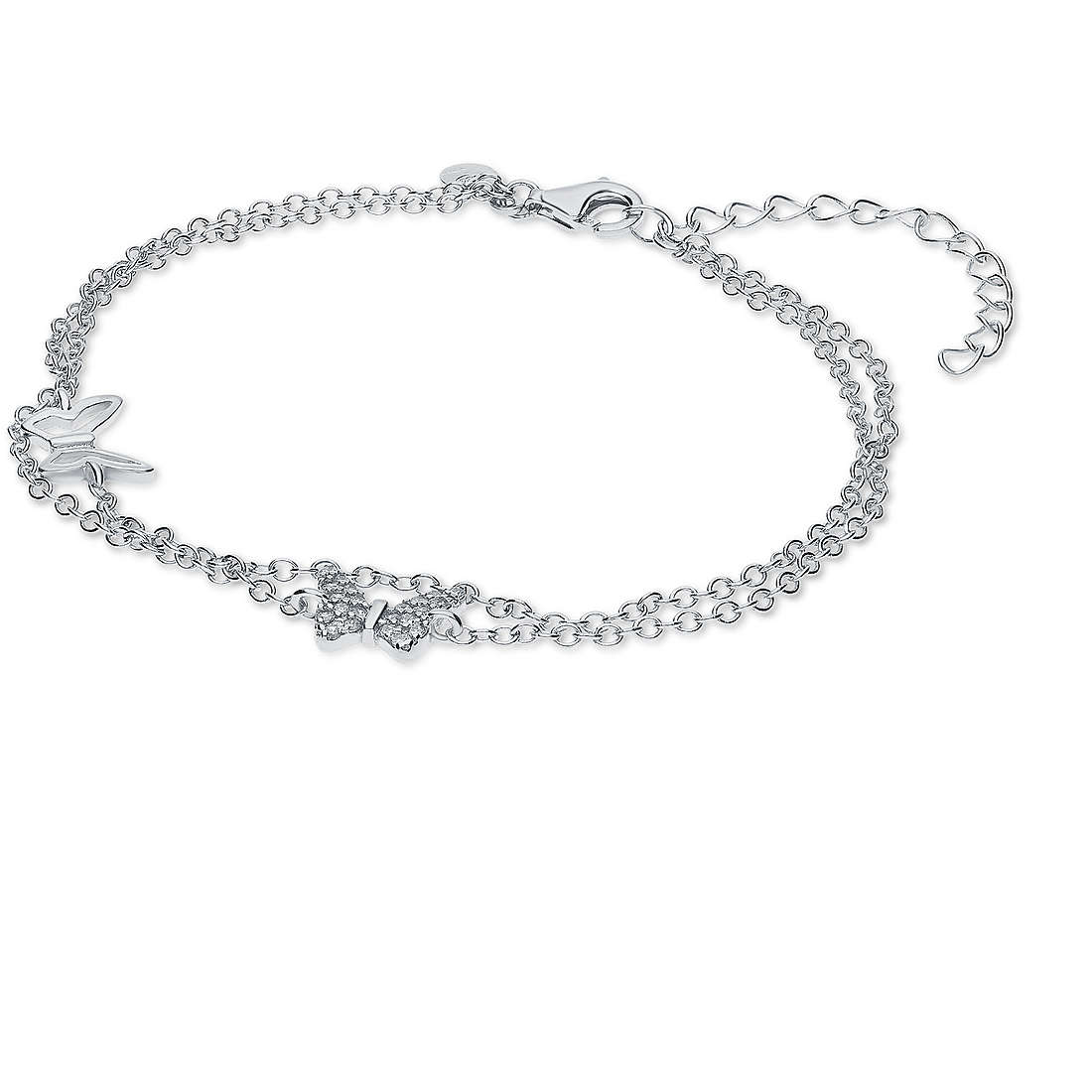Armband frau Charms/Beads Silber 925 Schmuck GioiaPura INS028BR249RHWH