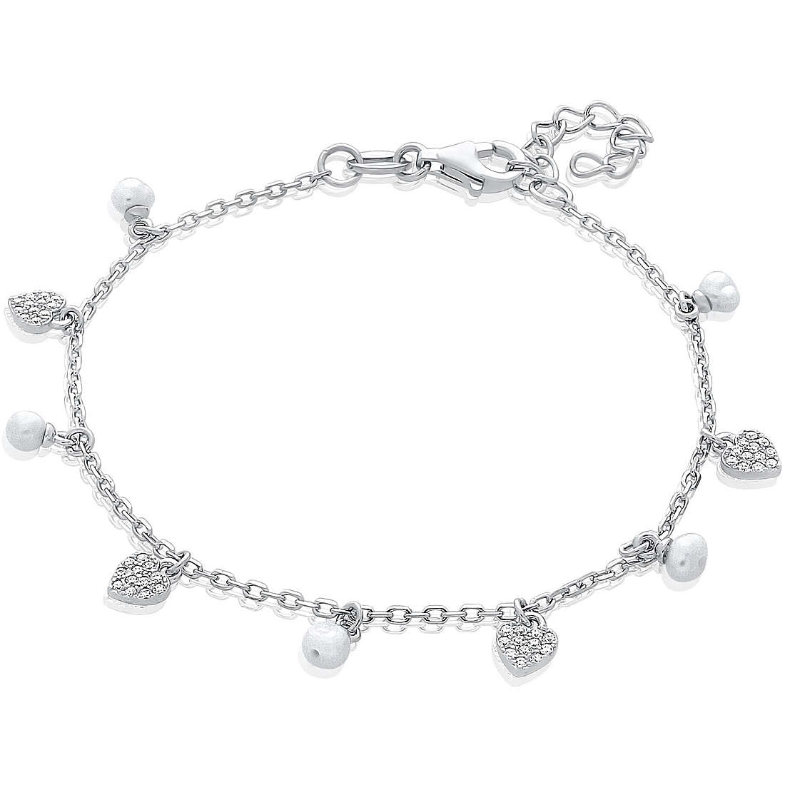 Armband frau Charms/Beads Silber 925 Schmuck GioiaPura ST60503-01RH