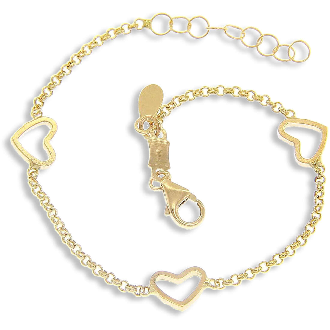 Armband kind Charms/Beads 18 kt Gold Schmuck GioiaPura Oro 750 GP-S210863