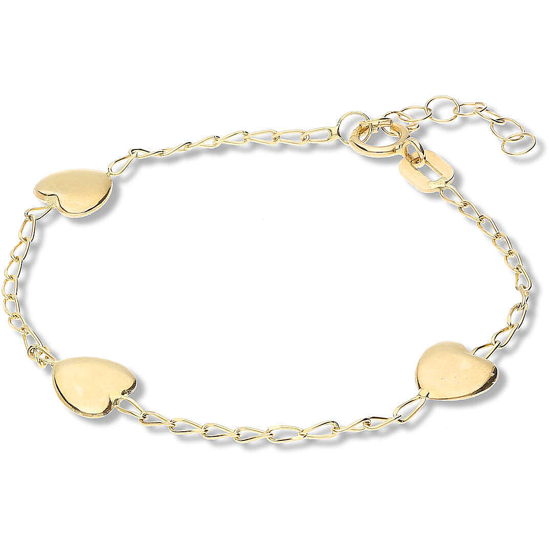 Armband kind Charms/Beads 9 kt Gold Schmuck GioiaPura Oro 375 GP9-S162228