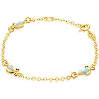 Armband kind Charms/Beads 9 kt Gold Schmuck GioiaPura Oro 375 GP9-S173379