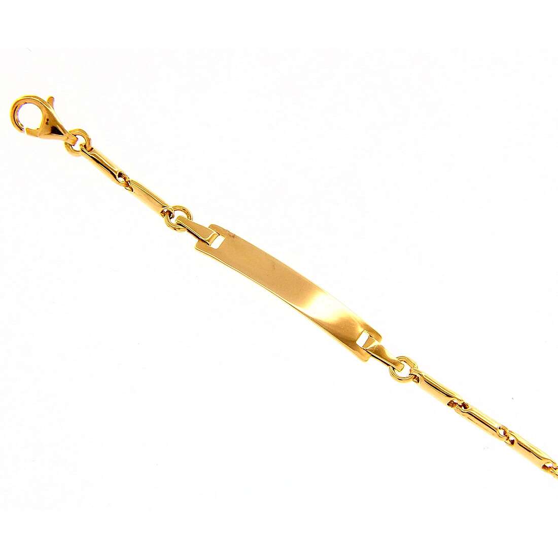 Armband kind Mit Platte 18 kt Gold Schmuck GioiaPura Oro 750 GP-S169968