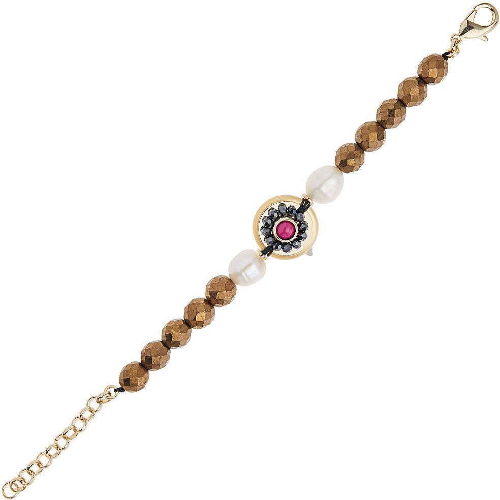 Armband Modeschmuck frau Schmuck Perlen, Kristalle 500434B