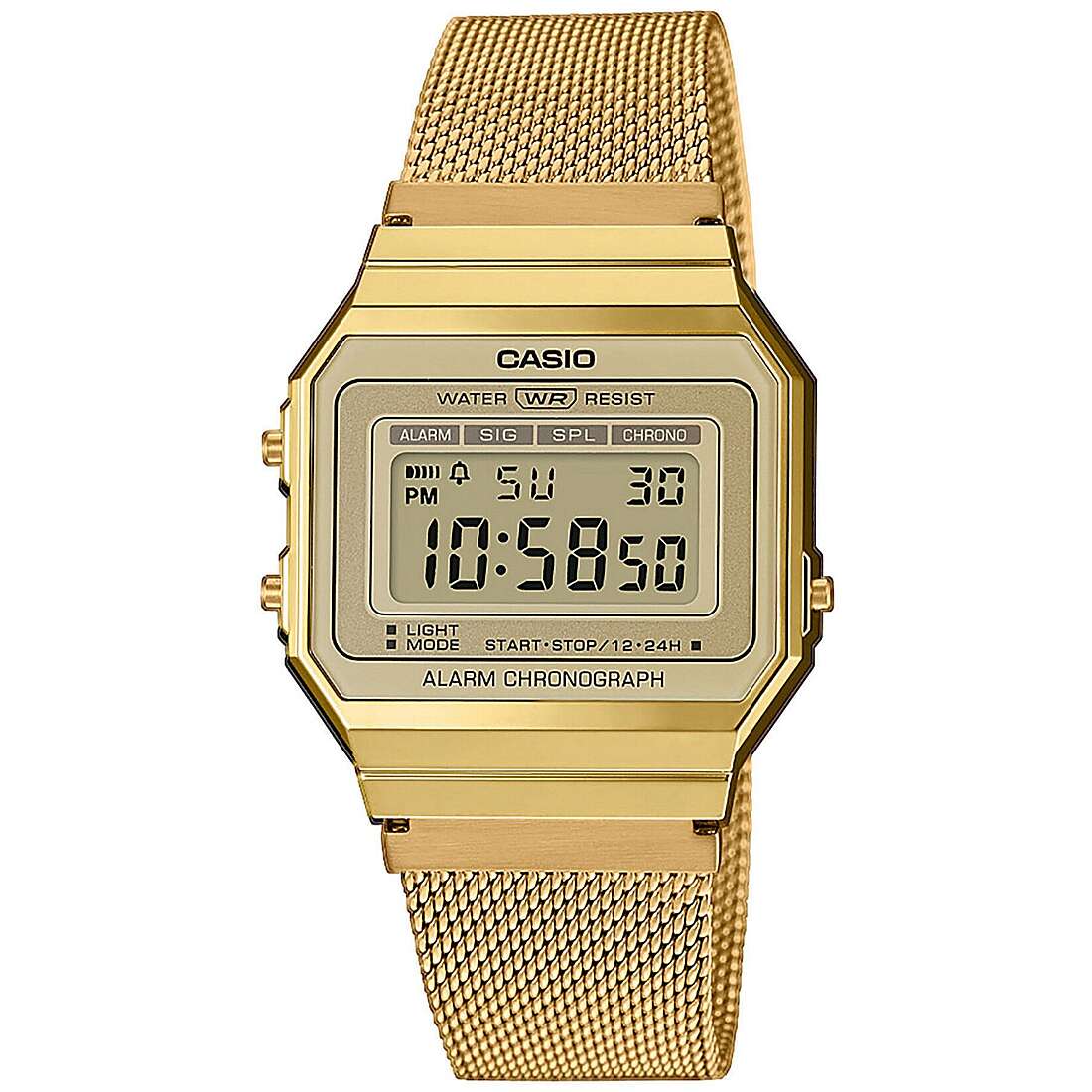 Casio Vintage Gold Uhr unisex A700WEMG-9AEF