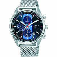 Chronograph Uhr Stahl zifferblatt Blau mann RM353GX9