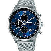Chronograph Uhr Stahl zifferblatt Blau mann Sport RM315HX9