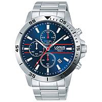 Chronograph Uhr Stahl zifferblatt Blau mann Sports RM309FX9