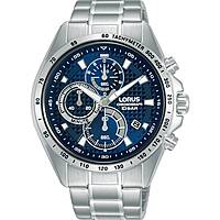 Chronograph Uhr Stahl zifferblatt Blau mann Sports RM353HX9