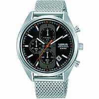 Chronograph Uhr Stahl zifferblatt Schwarz mann RM351GX9