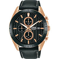 Chronograph Uhr Stahl zifferblatt Schwarz mann Sport RM308HX9