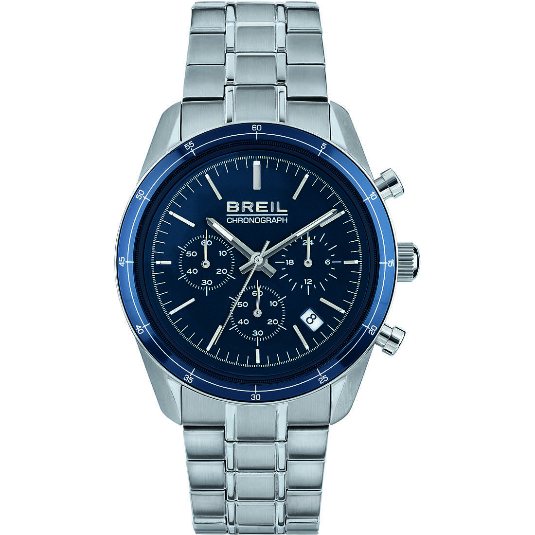 Chronograph Uhr Uhr Aluminium zifferblatt Blau mann TW1898