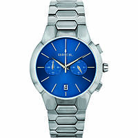 Chronograph Uhr Uhr Stahl zifferblatt Blau mann New One TW1885