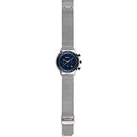 Chronograph Uhr Uhr Stahl zifferblatt Blau mann Six.3.Nine TW1863