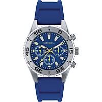 Chronograph Uhr Uhr Stahl zifferblatt Blau mann Sprinter TW1999