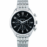 Chronograph Uhr Uhr Stahl zifferblatt Schwarz mann Arbiter TW1874