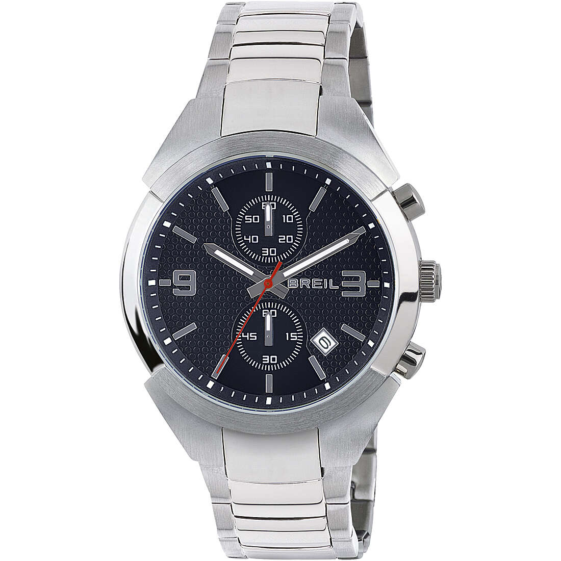Chronograph Uhr Uhr Stahl zifferblatt Schwarz mann Gap TW1474