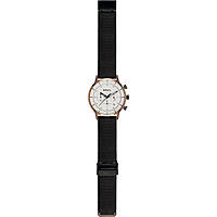 Chronograph Uhr Uhr Stahl zifferblatt Weiß mann Six.3.Nine TW1861