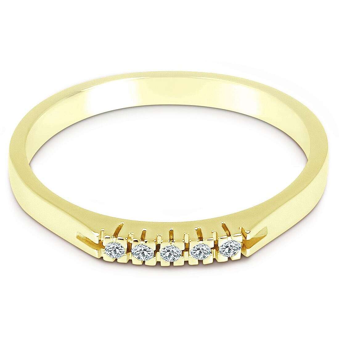 Fingerring anpassbar frau GioiaPura Oro e Diamanti GIDAR-005Y