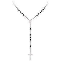 Halskette frau Schmuck Amen mit Kreuz CROBON40