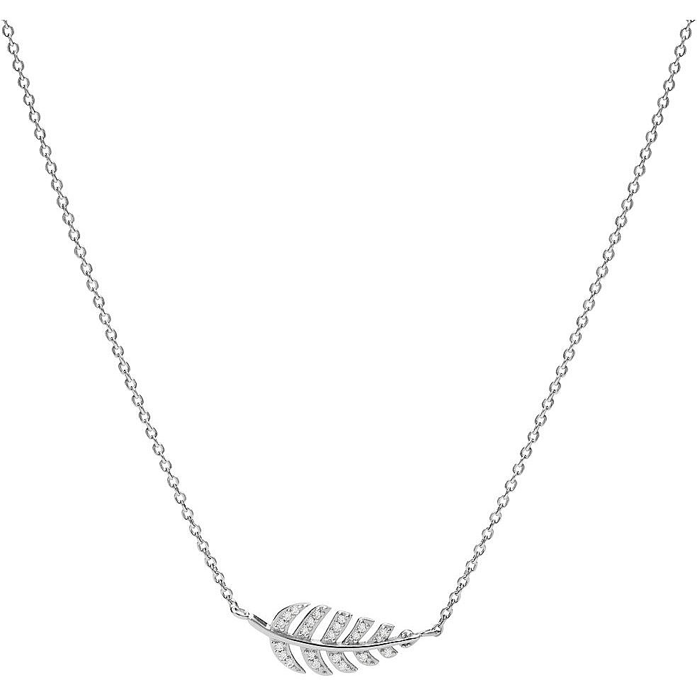 Halskette frau Schmuck Fossil Sterling Silver JFS00567040