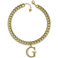 Halskette frau Schmuck Guess G Gold UBN70080