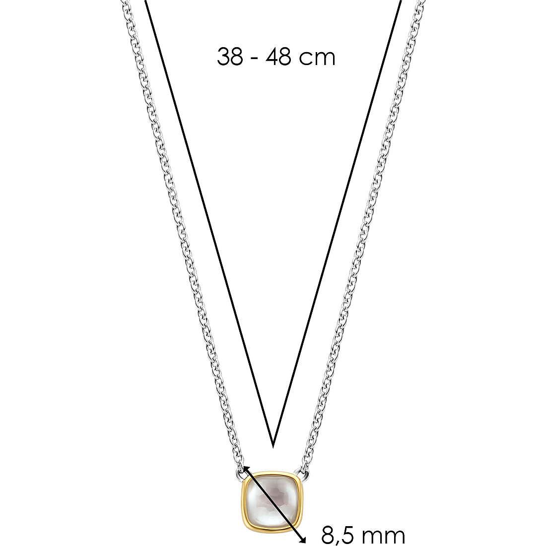 Halskette frau Schmuck TI SENTO MILANO 3991MW/42