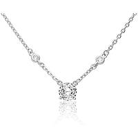 Halskette Lichtpunkt-Halskette GioiaPura Silber 925 INS028CT272RHWH