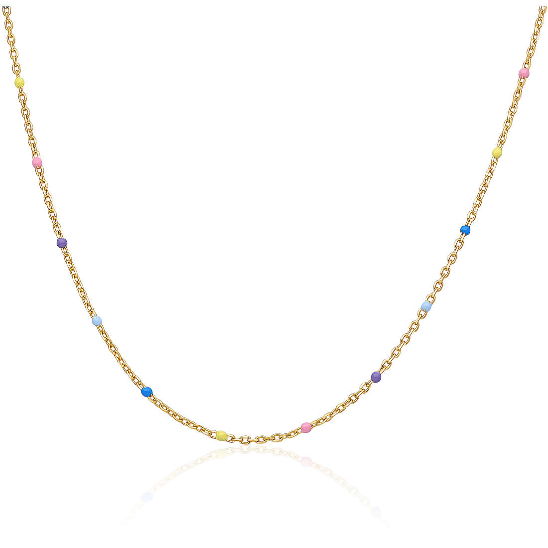 Halskette Lichtpunkt-Halskette GioiaPura Silber 925 INS028CT360PLMU