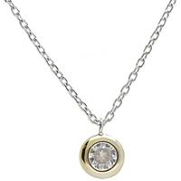 Halskette Lichtpunkt-Halskette GioiaPura Silber 925 INS028CT526PLWH