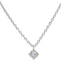 Halskette Lichtpunkt-Halskette GioiaPura Silber 925 INS028CT527PLWH