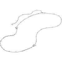 Halskette Schmuck Silber 925 frau Schmuck Kristalle GLA 152