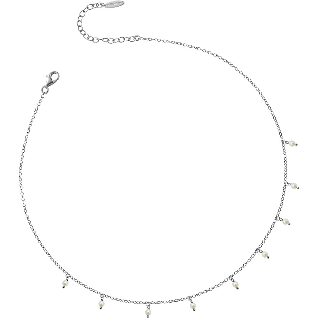 Halskette Schmuck Silber 925 frau Schmuck Perlen GGR048