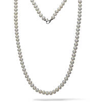 Halskette Schmuck Silber 925 mann Schmuck Synthetische Perlen UGL 742 M45
