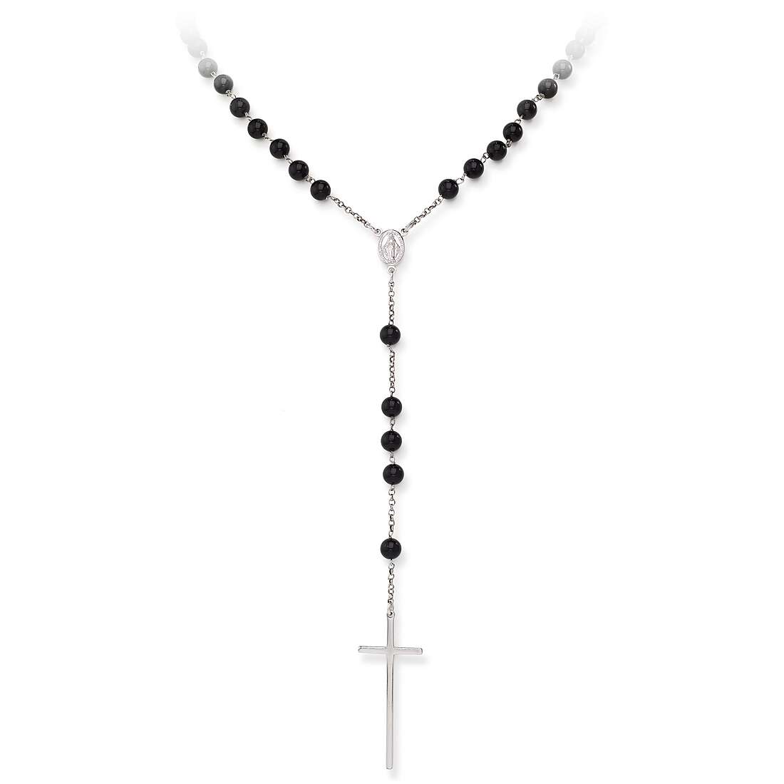 Halskette unisex Schmuck Amen mit Kreuz CROBON60