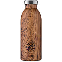 Individualisierte Trinkflasche 24Bottles Wood 8051513921452